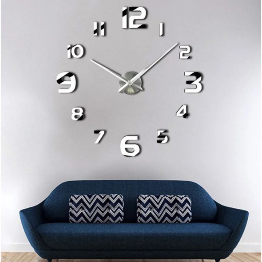 Самоклеющиеся 3d часы "DIY Clock" al021-b
