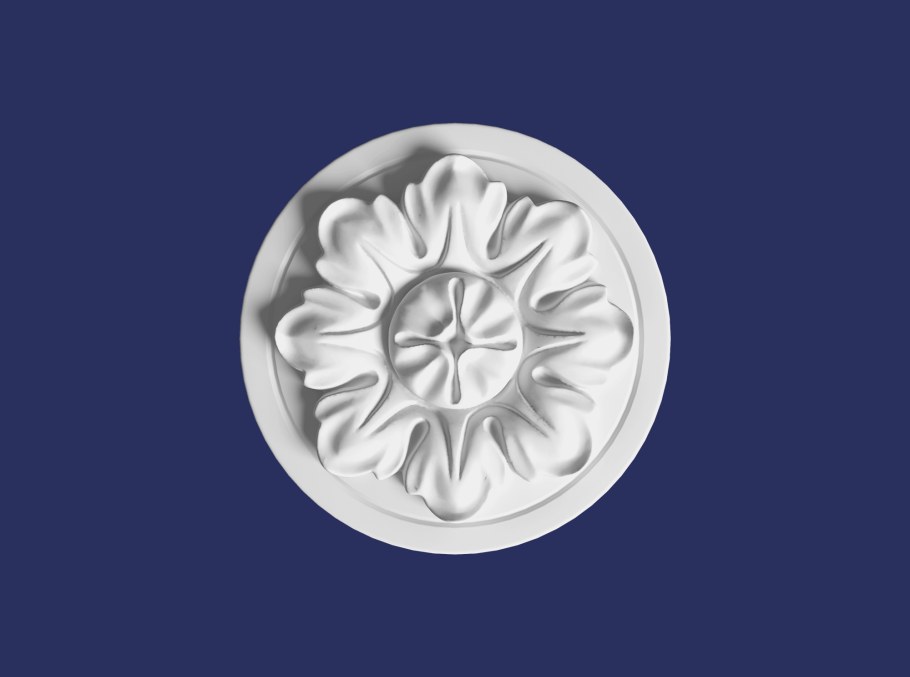 Гипсовая лепнина средник