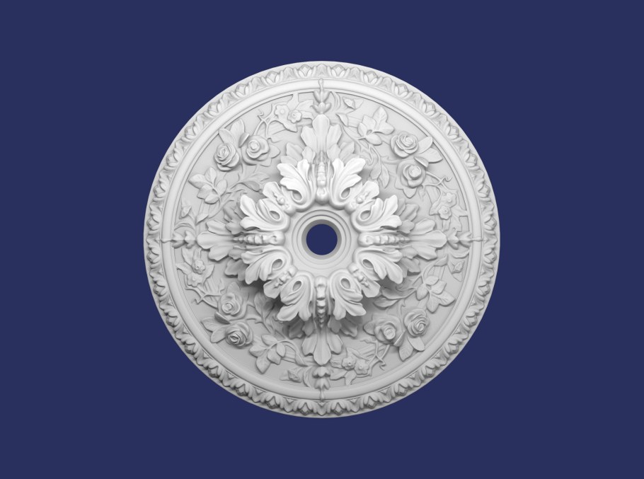 Гипсовая розетка