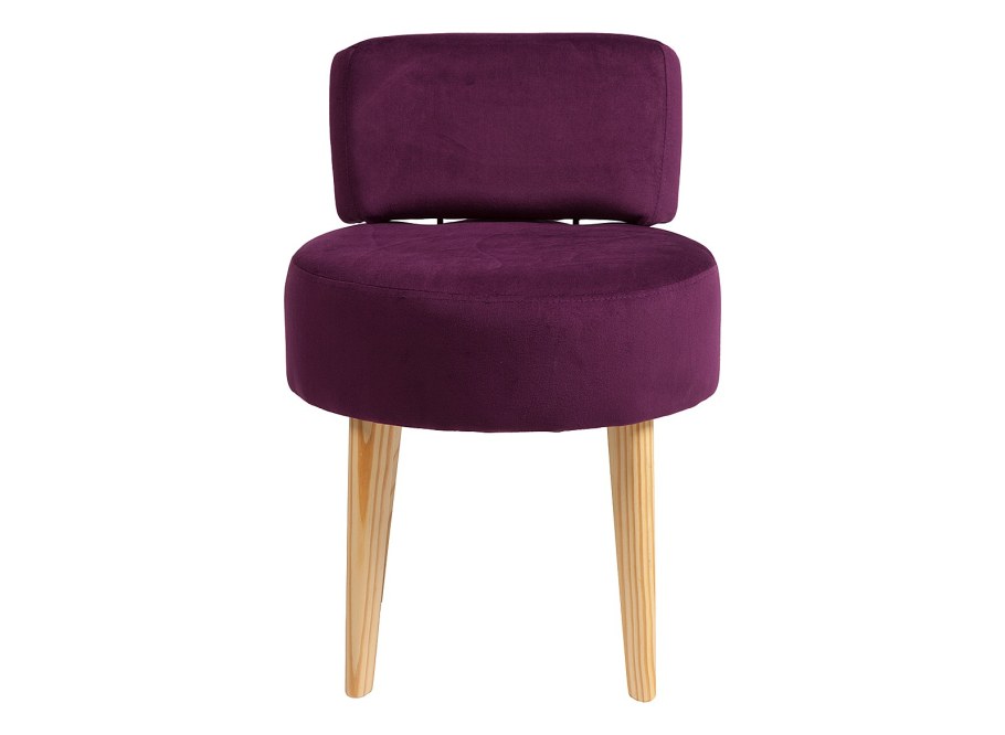 Стул мягкий круглый