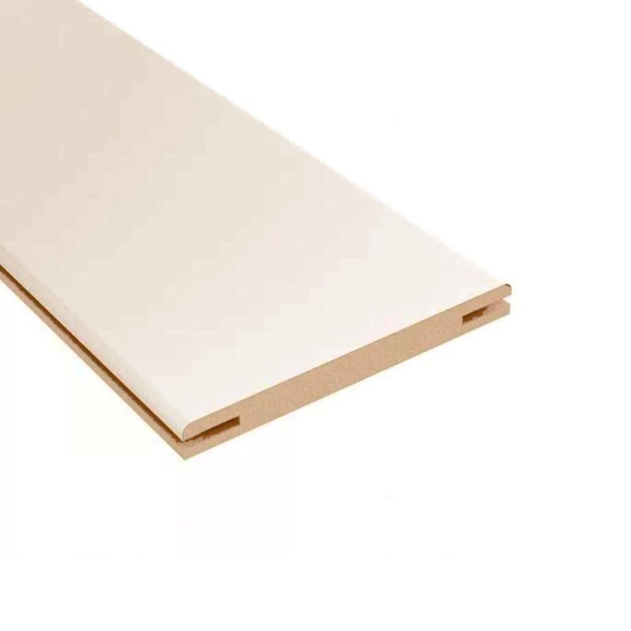 Доборная планка телескопическая белая 120 мм