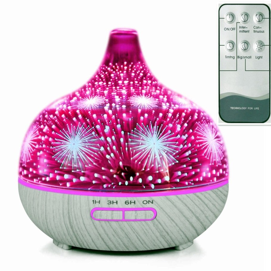 Увлажнитель воздуха стеклянный