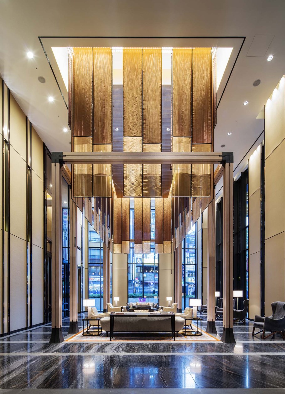 Four Seasons Hotel Lobby Interior