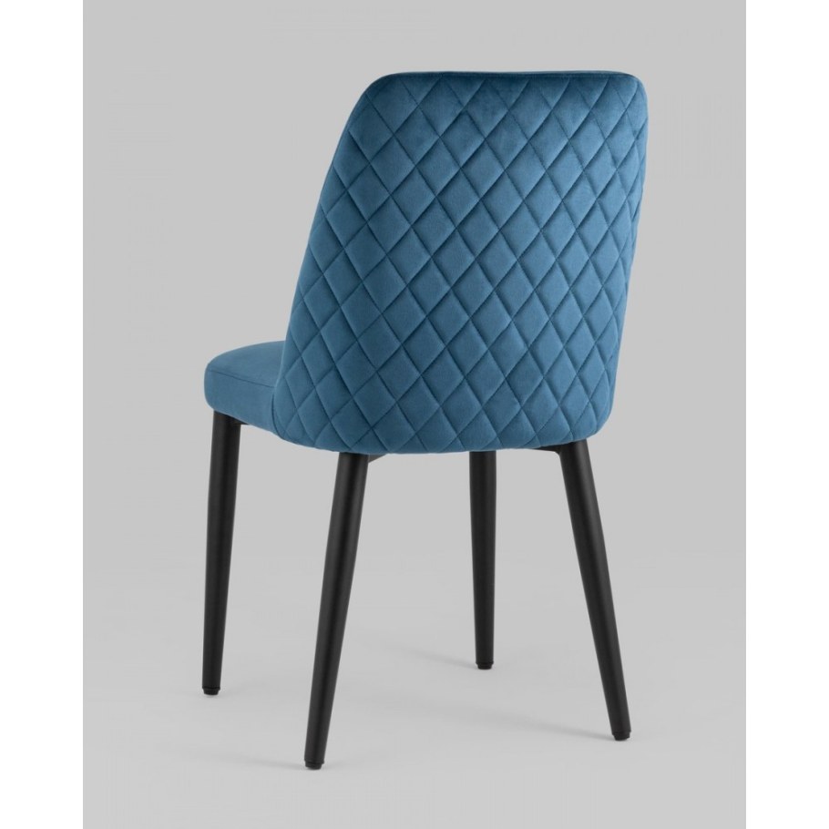 Стул с высокой спинкой с обивкой