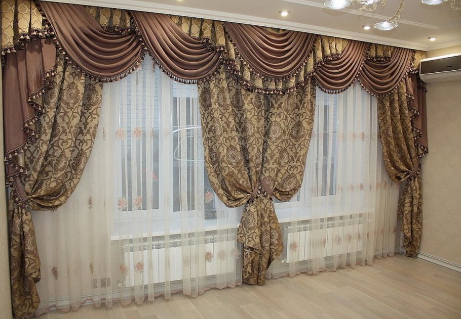 Шторы в зал