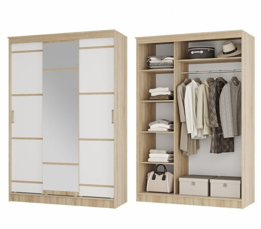 Сакура дуб сонома белый