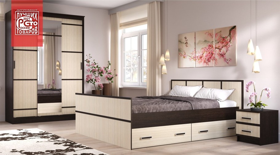 Кровать 1.4 Сакура БТС