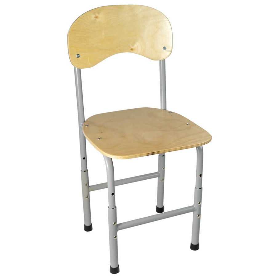 Стул "Дошколенок" регулируемый желтый