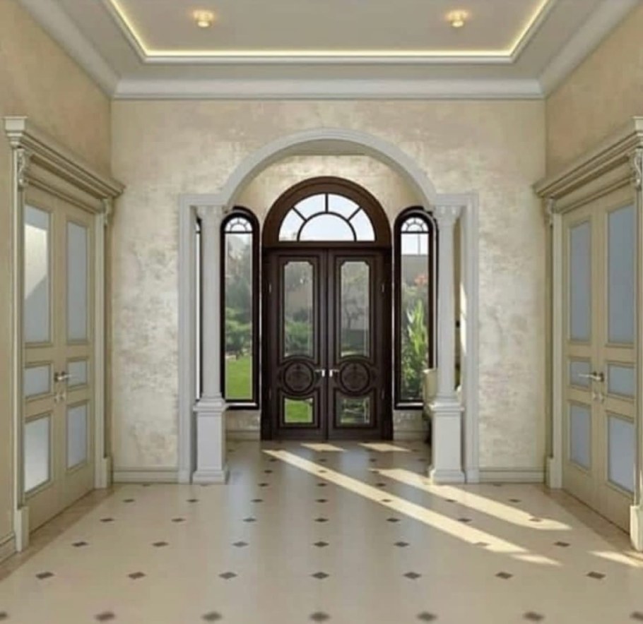 Арка межкомнатная отделка Европласт