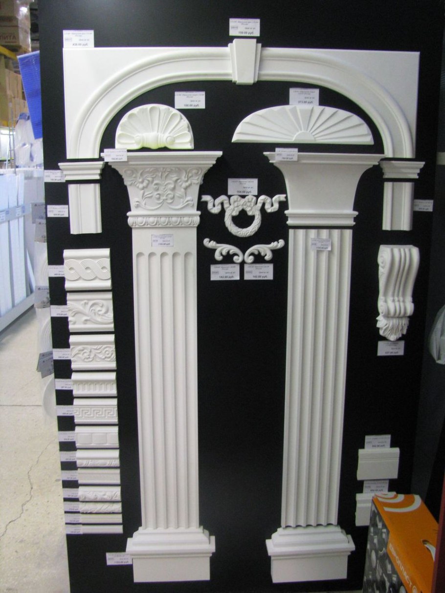 Колонны из полиуретана для арок