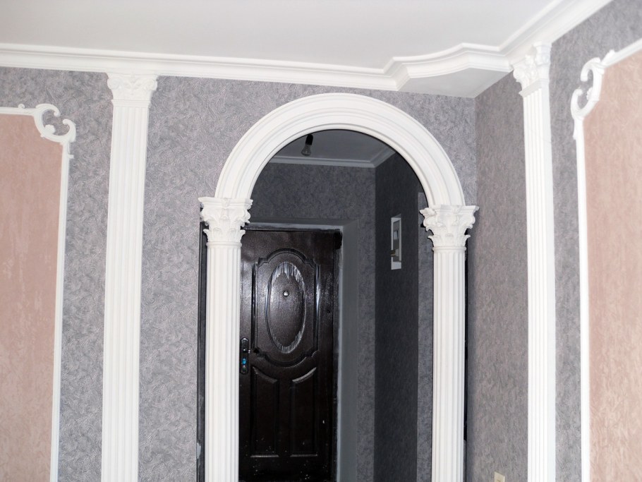 Арки из лепнины межкомнатные