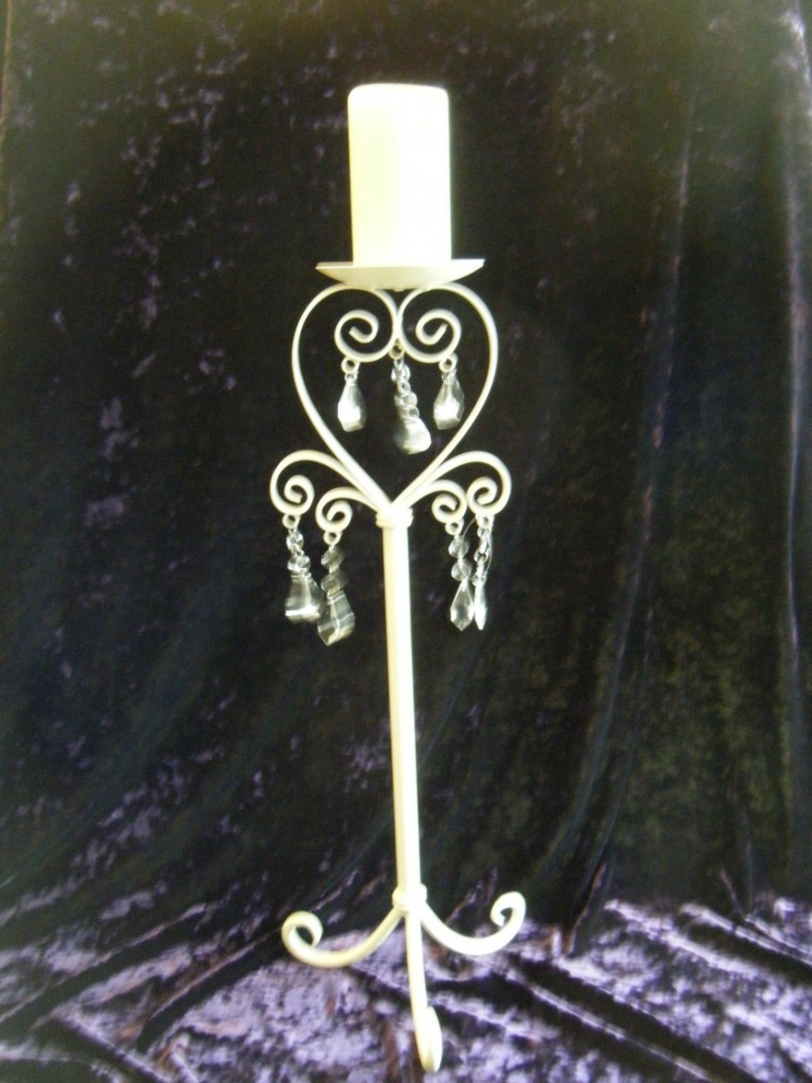Кованые подсвечники на свадьбу