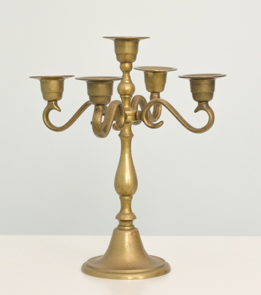 Бронзовый подсвечник