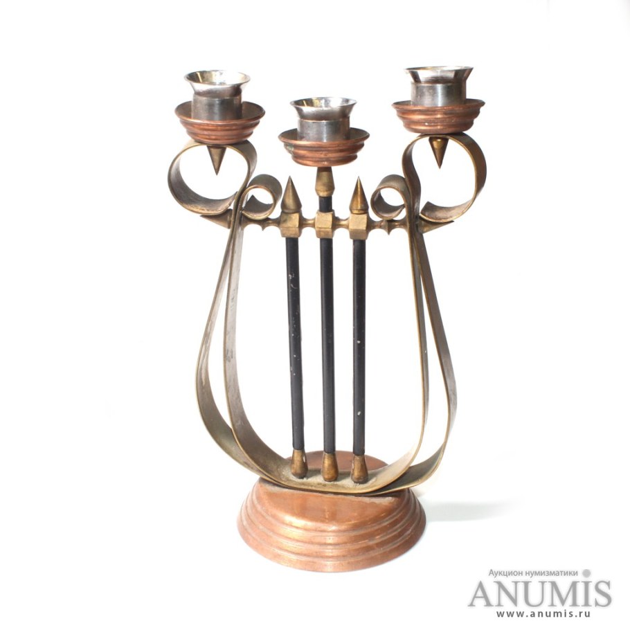 Подсвечник Лира СССР