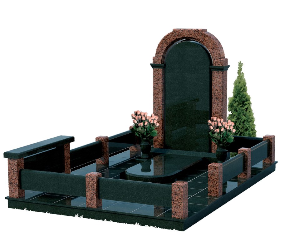 Цоколь гранитный Дымовский на могилу