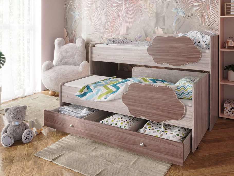 Кровать выдвижная Соник