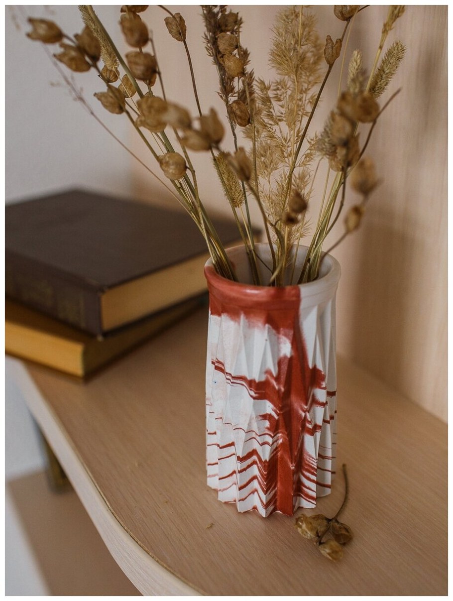 Ваза с сухоцветами