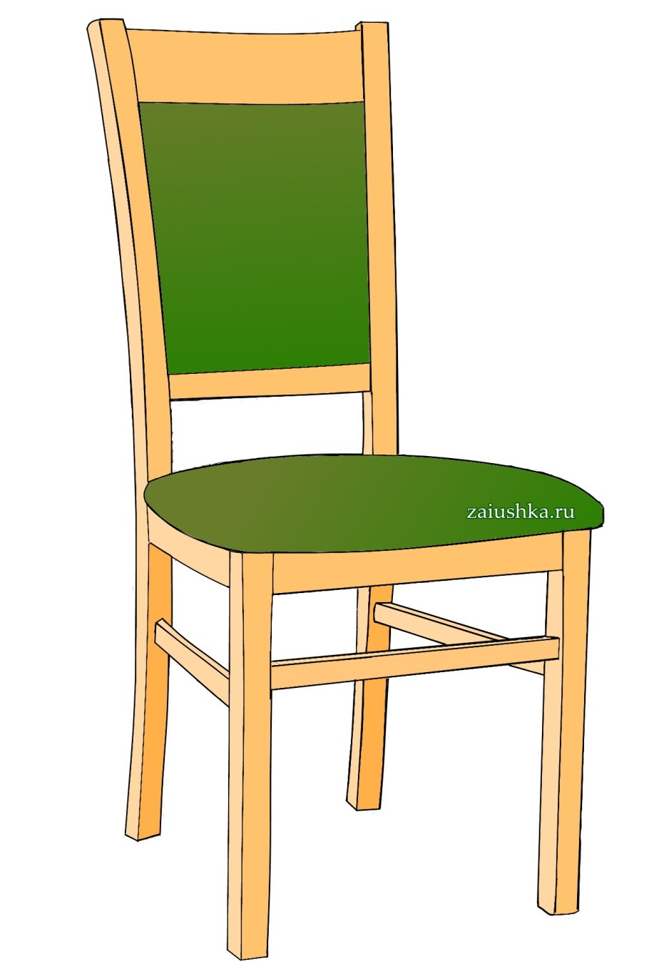 Стул карточки для детей