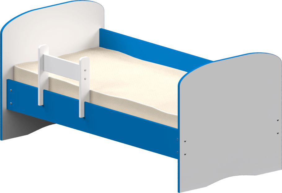 Детская кровать 1600х800 с бортиком