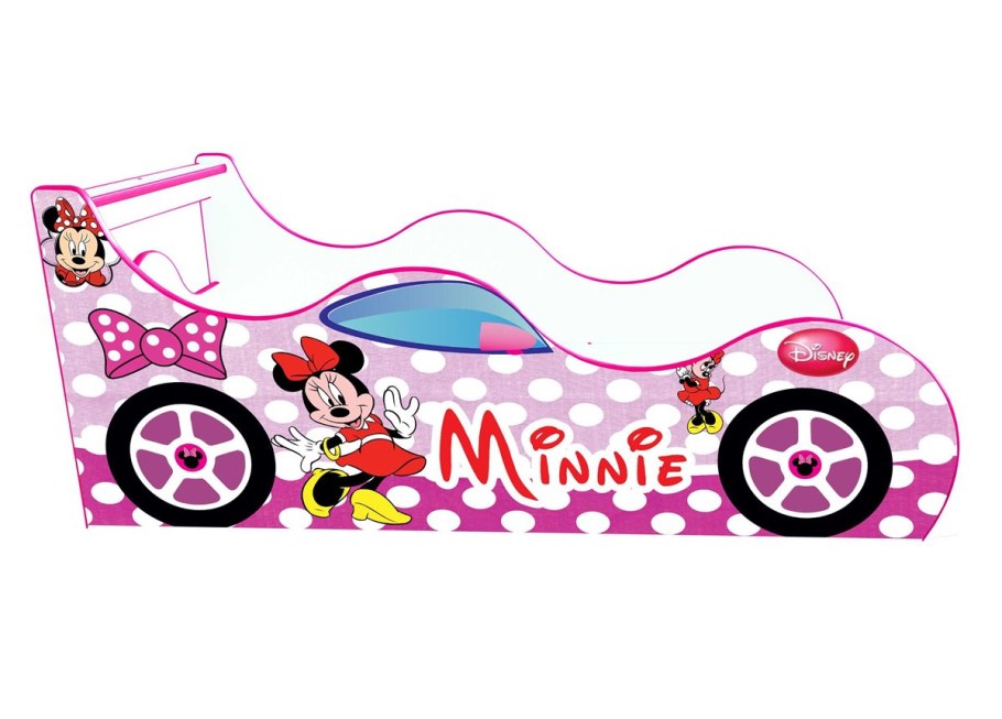 Кровать машинка Минни Маус