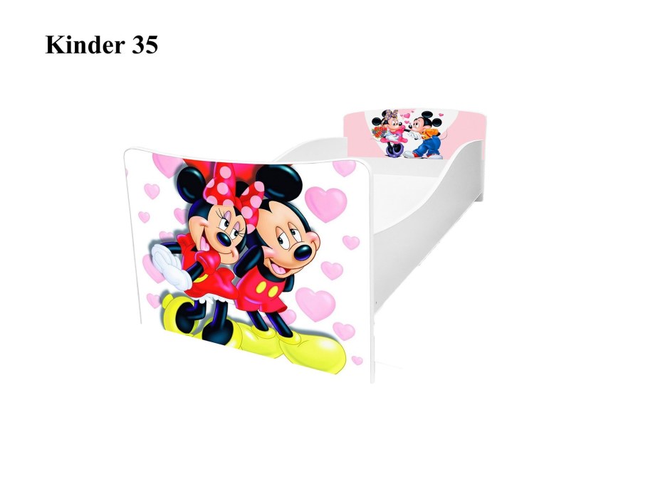 Детская кровать Микки Маус