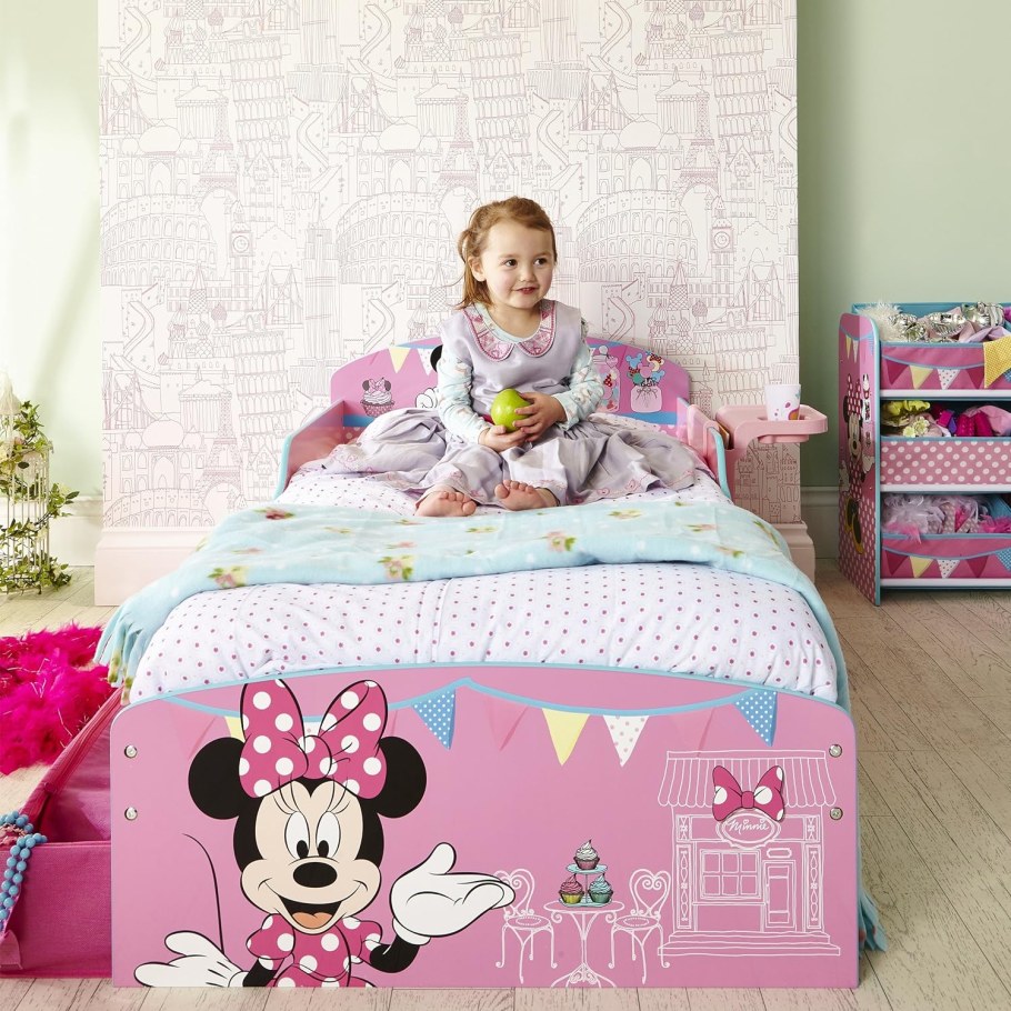 Кровать мини Маус с бортиками