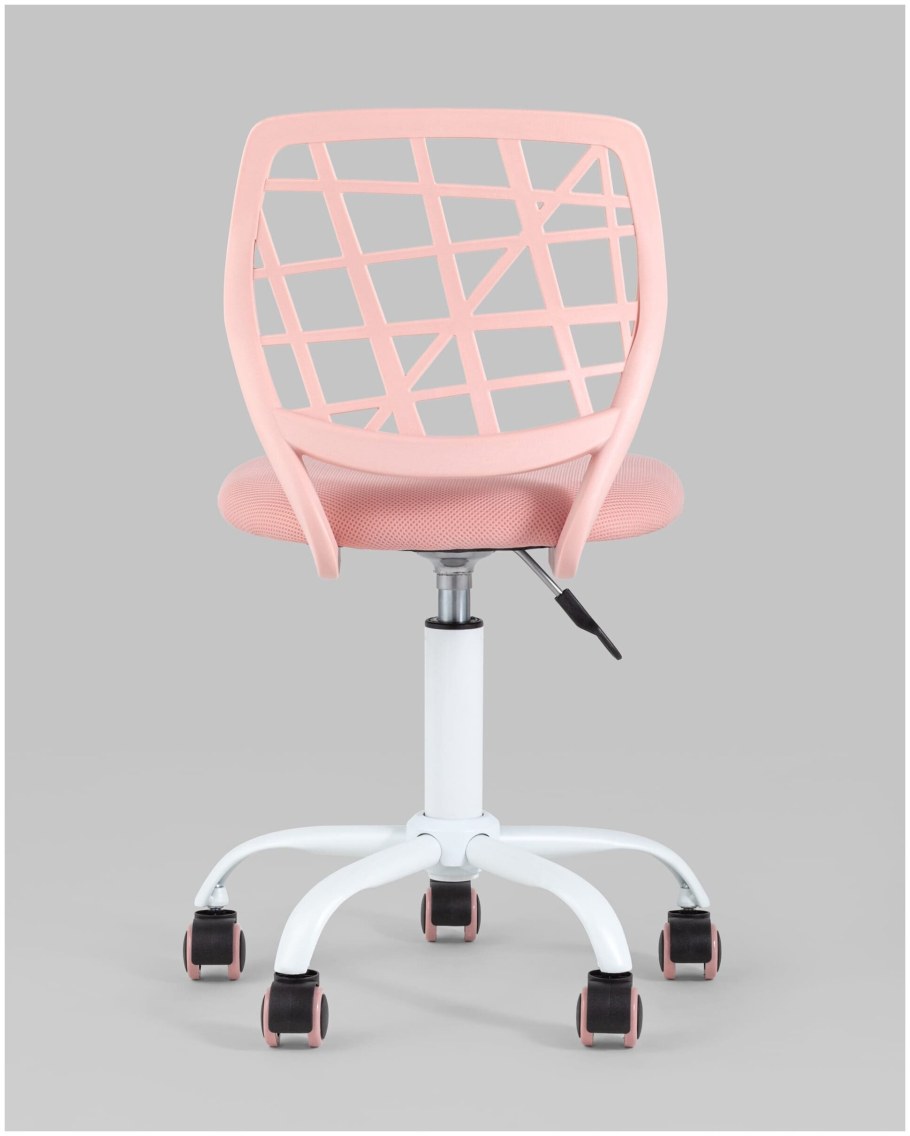 Стул офисный Эльза розовый