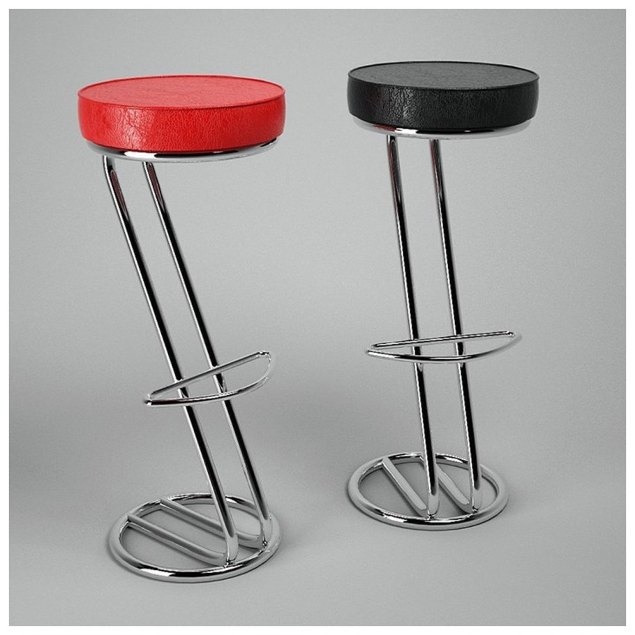 Стул барный Barney 3d Max