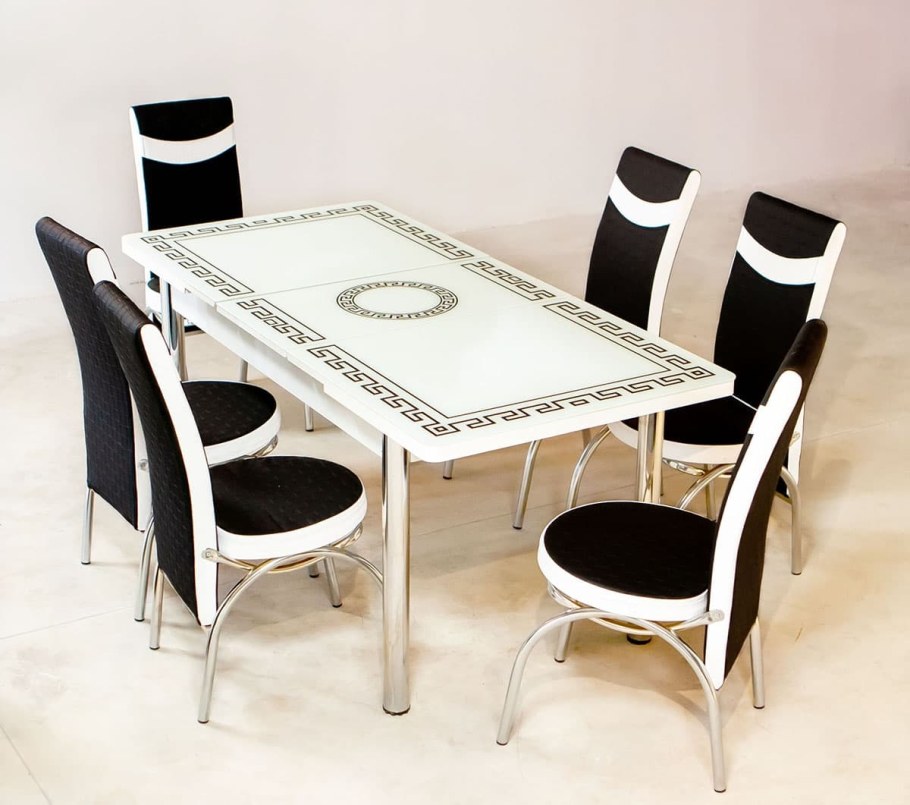 Комплект кухонного стола (с 6 стульями)