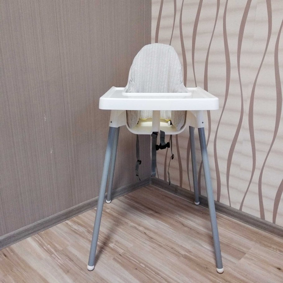 Стул икеа белый детский для кормления