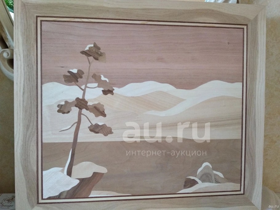 Панно из шпона