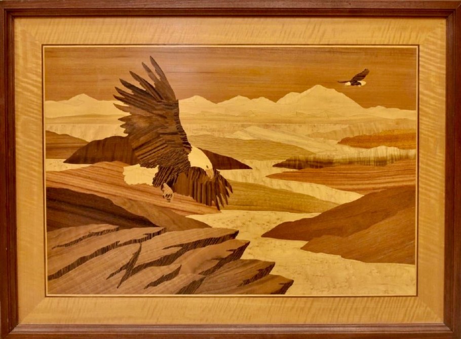 Мозаика Маркетри кашка Анатолий