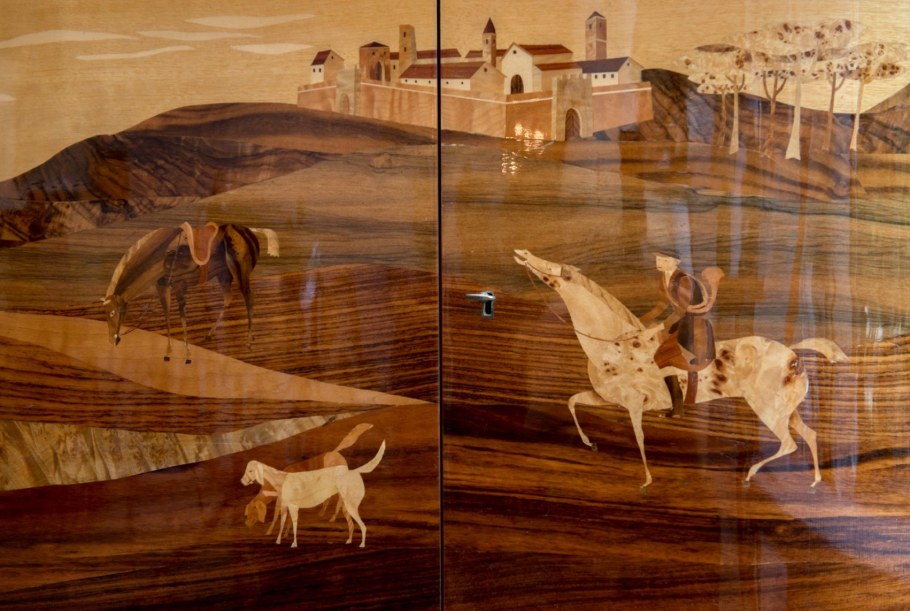 Маркетри Алжирский пейзаж