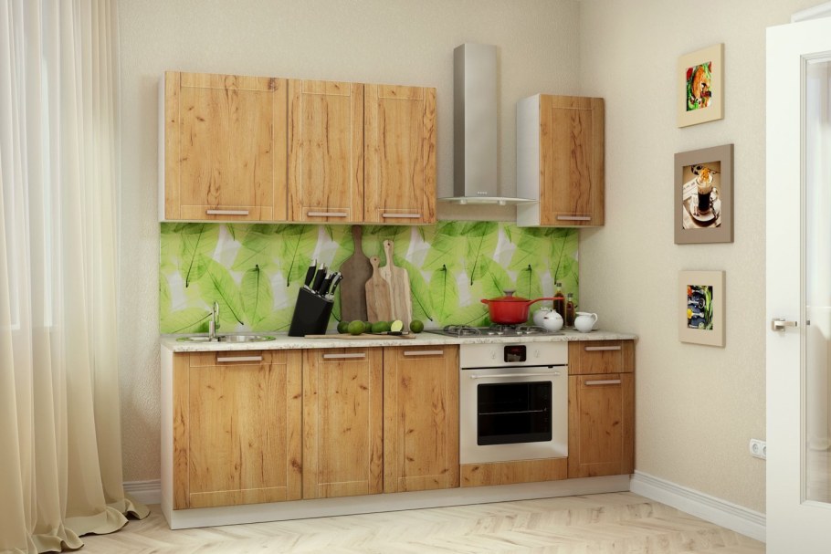 Кухонный гарнитур Тесса дуб Тортуга