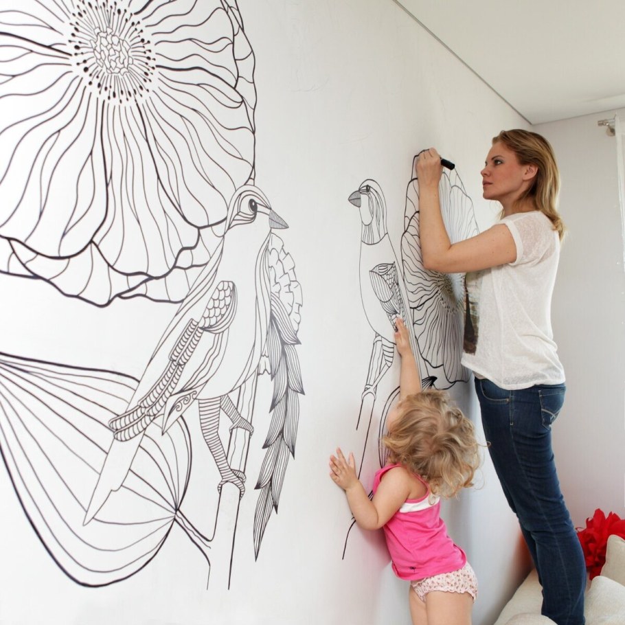 Идеи для росписи стен