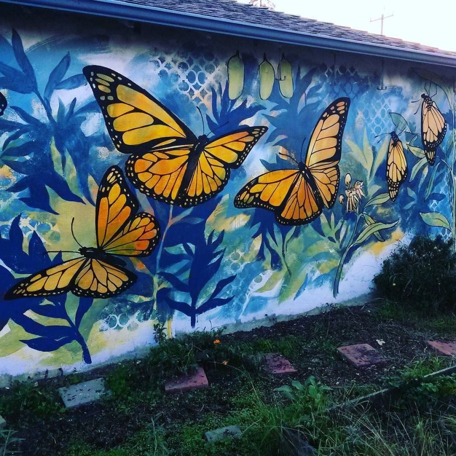 Роспись забора