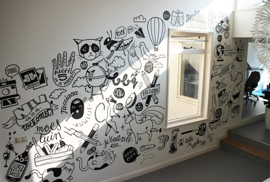 Идеи для рисунков на стену