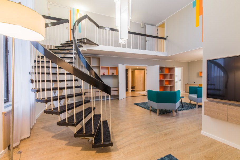 Radisson двухэтажный номер