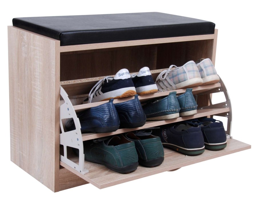 Обувница Амис 4 яруса белый