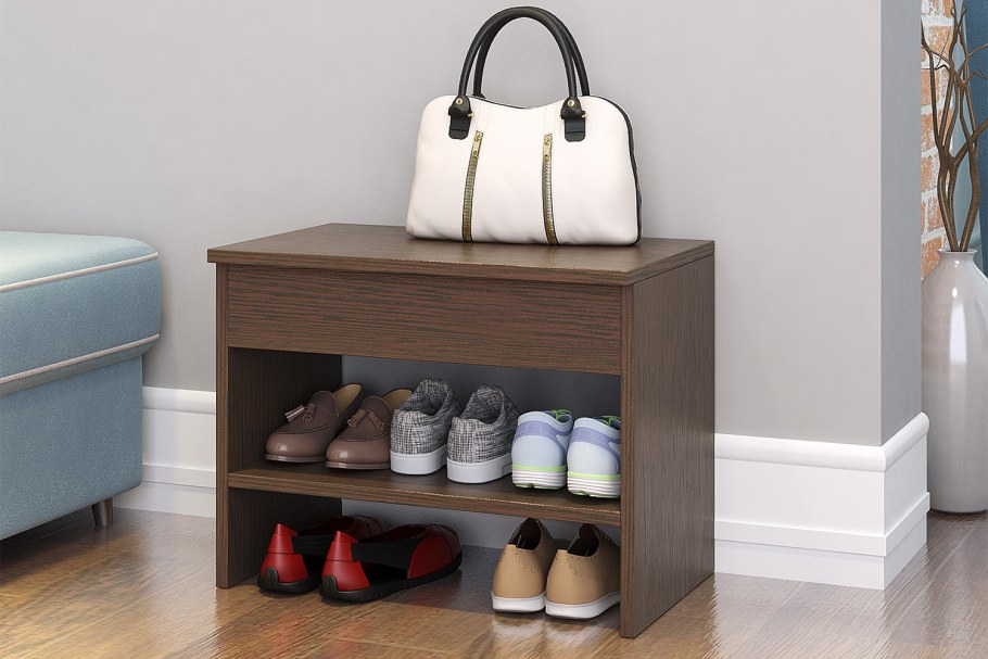 Тумба для обуви уно 55 белая