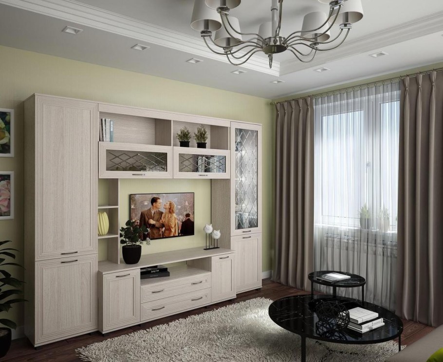 Стенка Камелия ясень шимо