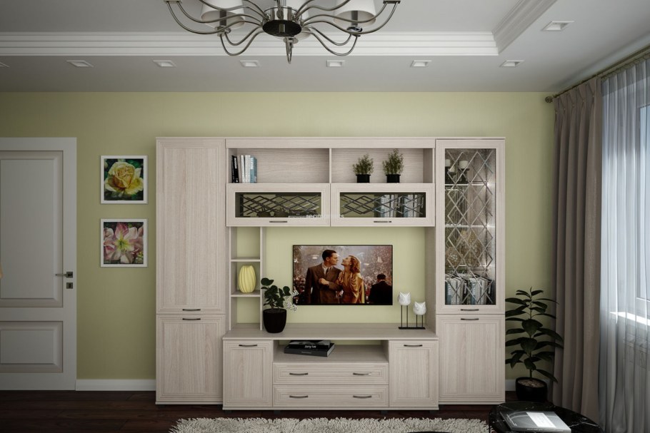 Стенка Камелия ясень шимо