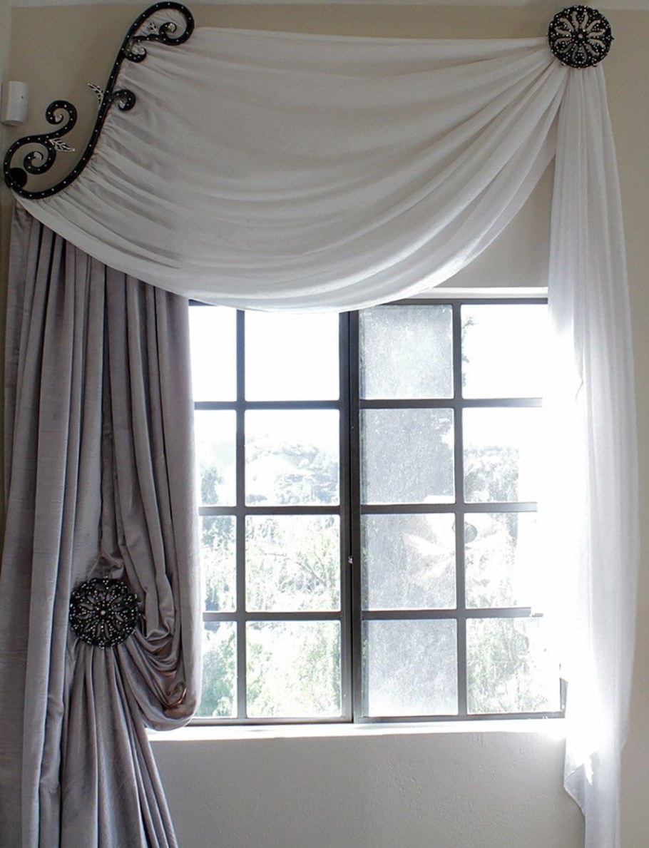 Необычные шторы на окна