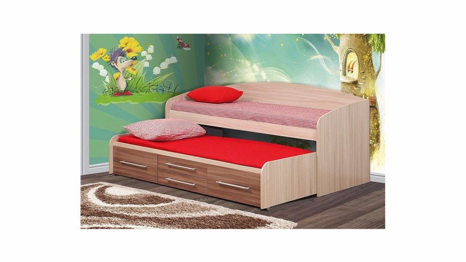 Кровать Олмеко двухуровневая Адель-5