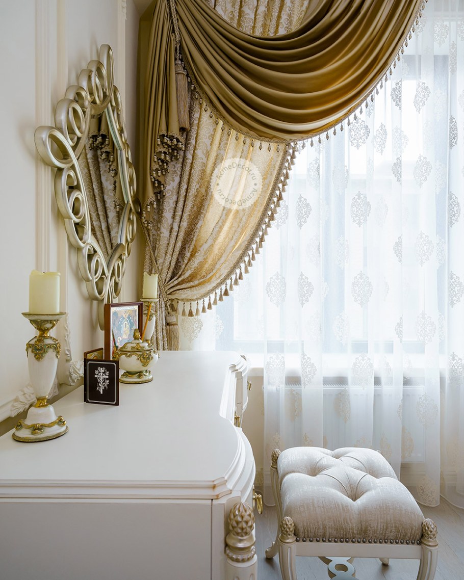Шторы в классическом стиле