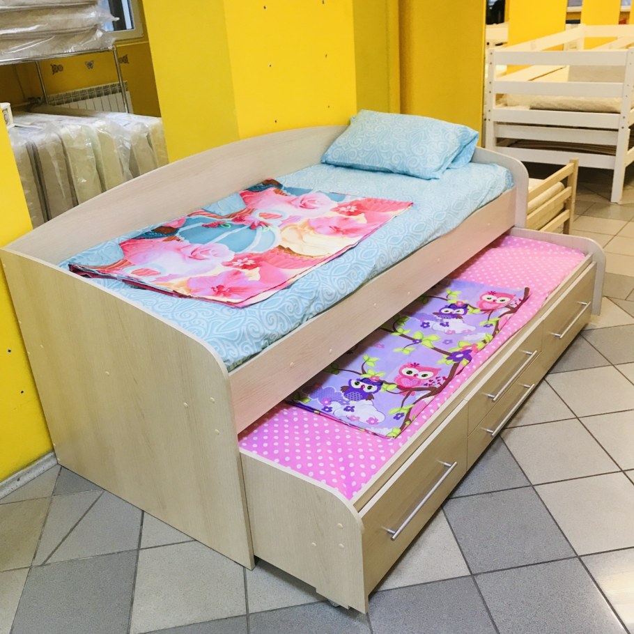 Кровать Олмеко двухуровневая Адель-5