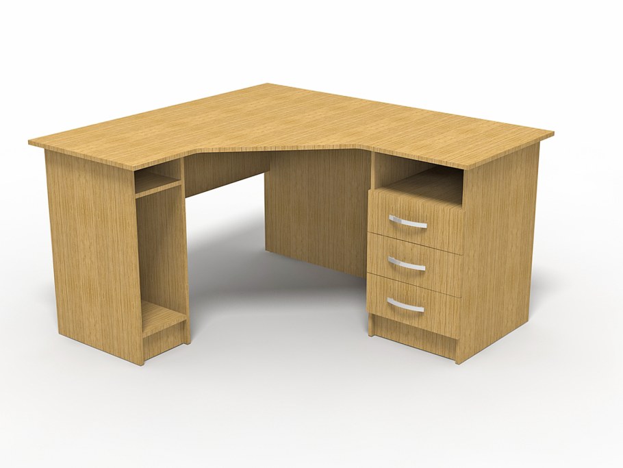 Стол письменный двухтумбовый ЛДСП 1400 600