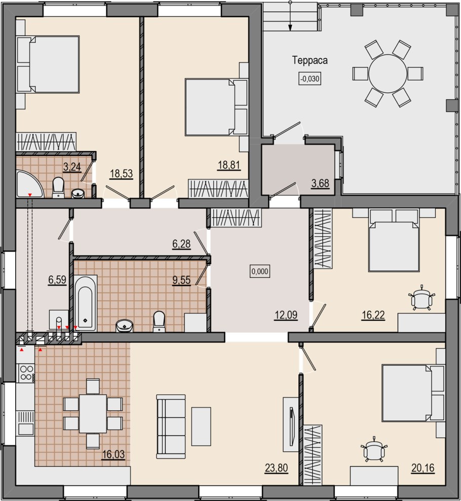 Планировка дома 110 кв м одноэтажный