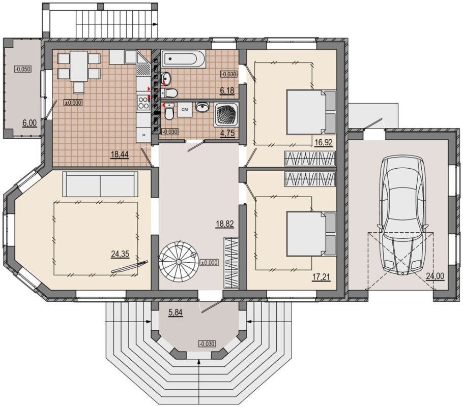 Фото мини гостиниц одноэтажных трехкомнатных домов