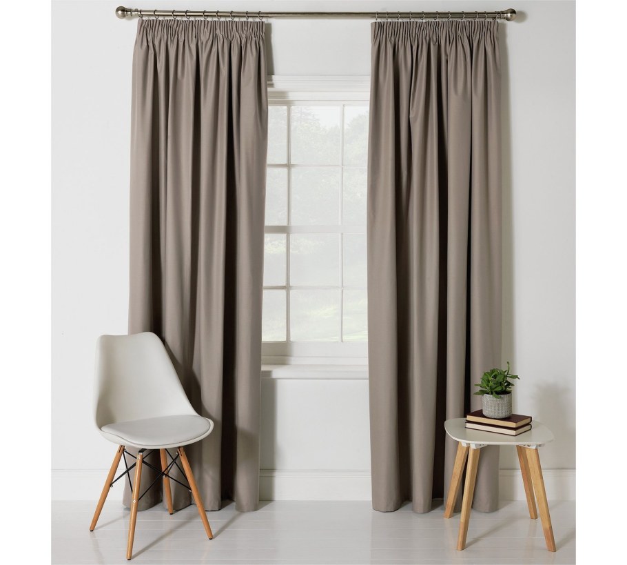 Шторы блэкаут капучино